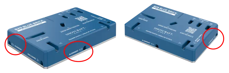 Alignment and ball position guides